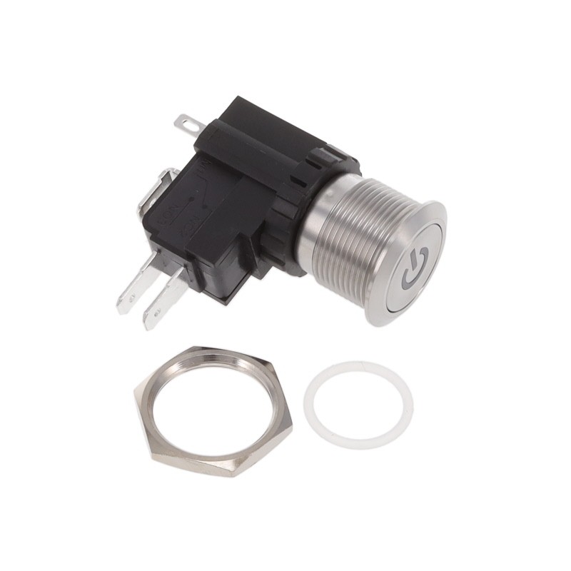 1 pcs : AVH19LSFPA121604 - SWITCH PUSHBUTTON SPDT 16A 125V