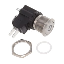 1 pcs : AVH19LSFPB121604 - SWITCH PUSHBUTTON SPDT 16A 125V