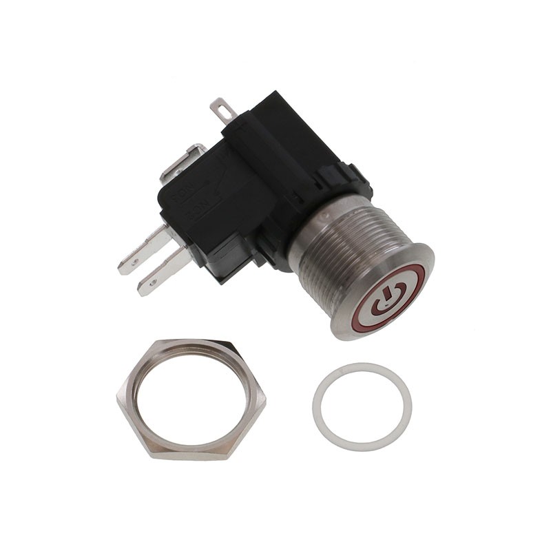 1 pcs : AVH19MSFE13241604 - SWITCH PUSHBUTTON SPDT 16A 125V