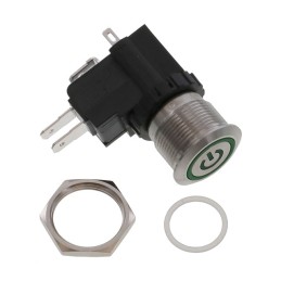 1 pcs : AVH19MSFE16241604 - SWITCH PUSHBUTTON SPDT 16A 125V