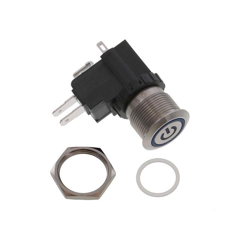 1 pcs : AVH19MSFE17241604 - SWITCH PUSHBUTTON SPDT 16A 125V