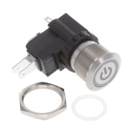 1 pcs : AVH19MSFE1A121604 - SWITCH PUSHBUTTON SPDT 16A 125V