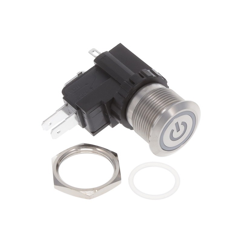 1 pcs : AVH19MSFE1A121604 - SWITCH PUSHBUTTON SPDT 16A 125V