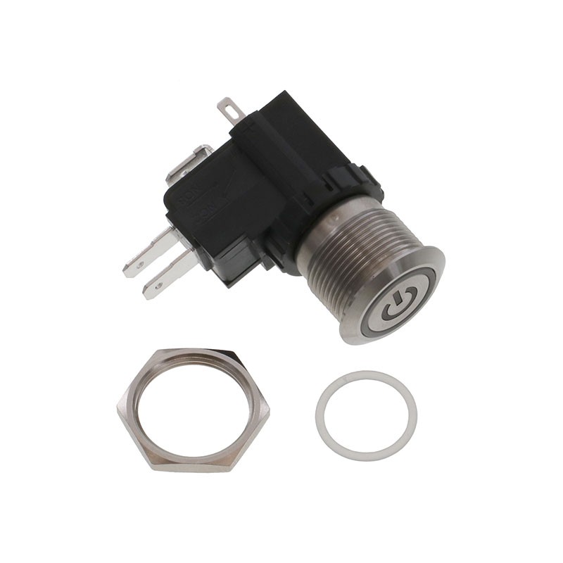 1 pcs : AVH19MSFE1A241604 - SWITCH PUSHBUTTON SPDT 16A 125V