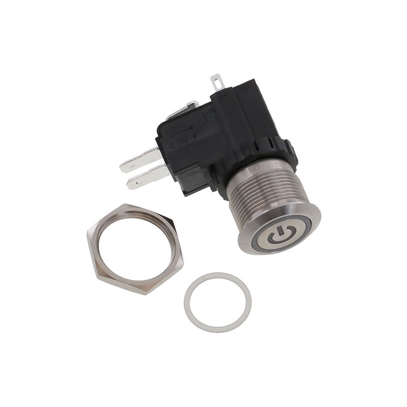 1 pcs : AVH19MSFE1B241604 - SWITCH PUSHBUTTON SPDT 16A 125V