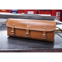 1 pcs - Facom Leather Tool Bag with Shoulder Strap 405mm x 145mm x 125mm