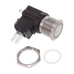 1 pcs : AVH19MSFEA121604 - SWITCH PUSHBUTTON SPDT 16A 125V