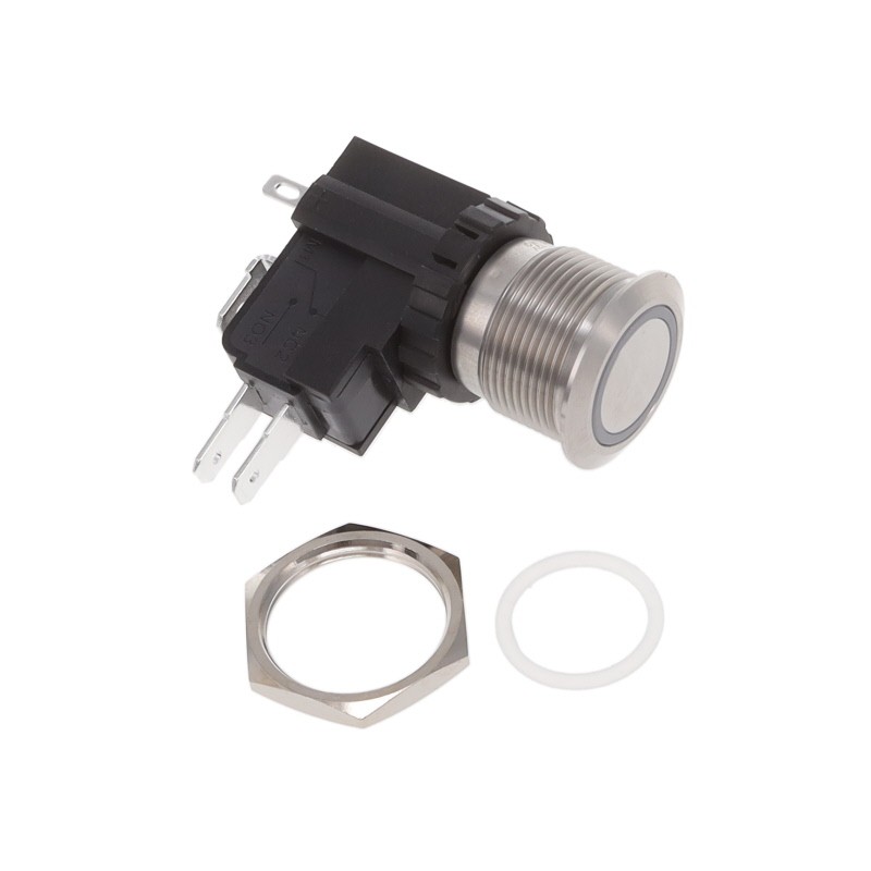 1 pcs : AVH19MSFEA121604 - SWITCH PUSHBUTTON SPDT 16A 125V