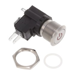 1 pcs : AVH19MSFP3121604 - SWITCH PUSHBUTTON SPDT 16A 125V