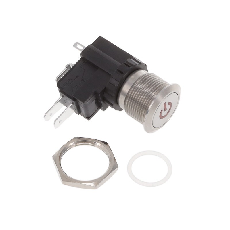 1 pcs : AVH19MSFP3121604 - SWITCH PUSHBUTTON SPDT 16A 125V