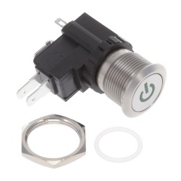 1 pcs : AVH19MSFP6121604 - SWITCH PUSHBUTTON SPDT 16A 125V