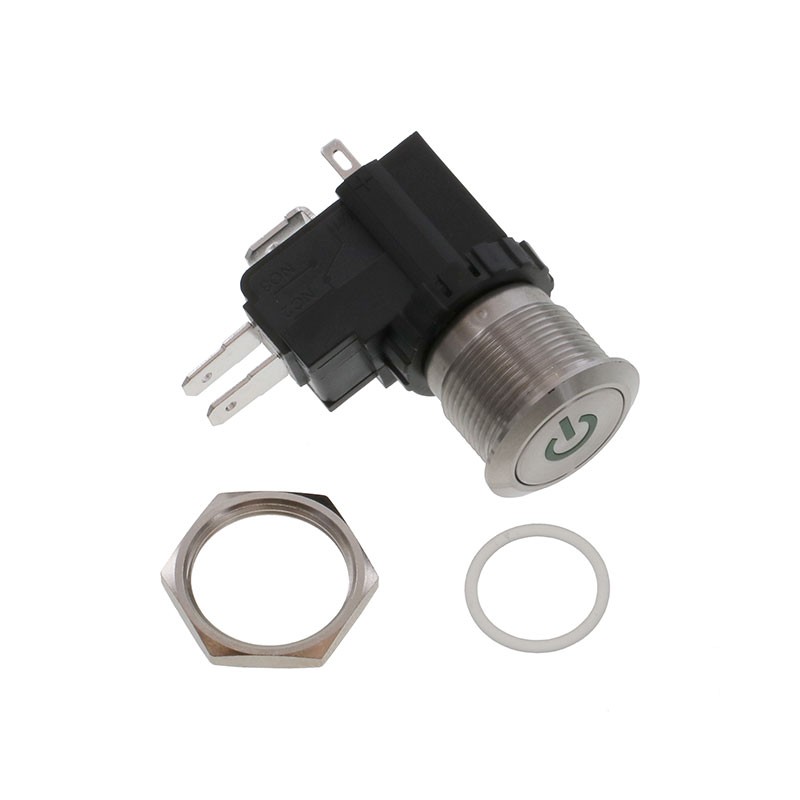 1 pcs : AVH19MSFP6241604 - SWITCH PUSHBUTTON SPDT 16A 125V