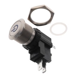 1 pcs : AVH19MSFP7121604 - SWITCH PUSHBUTTON SPDT 16A 125V