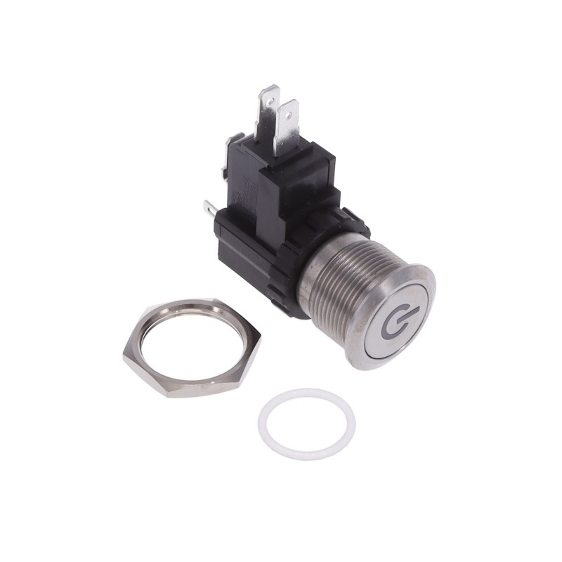 1 pcs : AVH19MSFPA121604 - SWITCH PUSHBUTTON SPDT 16A 125V