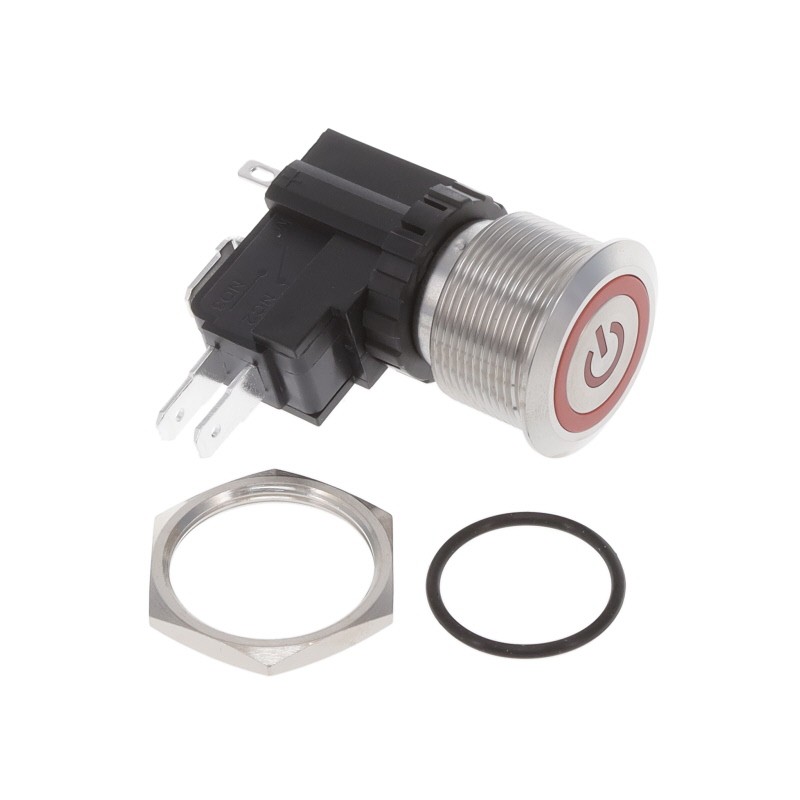 1 pcs : AVH22LSSFE13121604 - SWITCH PUSHBUTTON SPDT 16A 125V