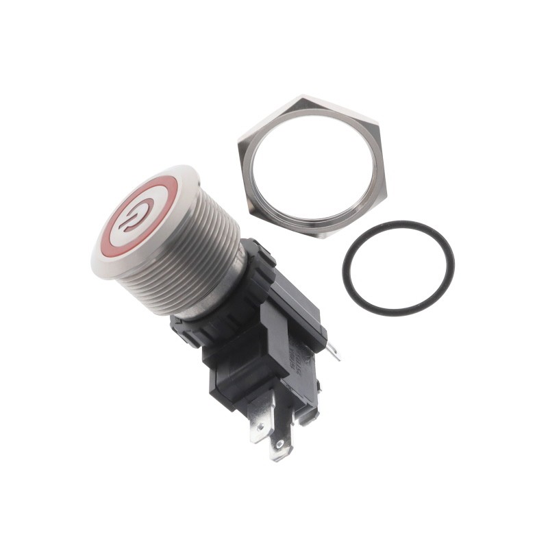 1 pcs : AVH22LSSFE13241604 - SWITCH PUSHBUTTON SPDT 16A 125V