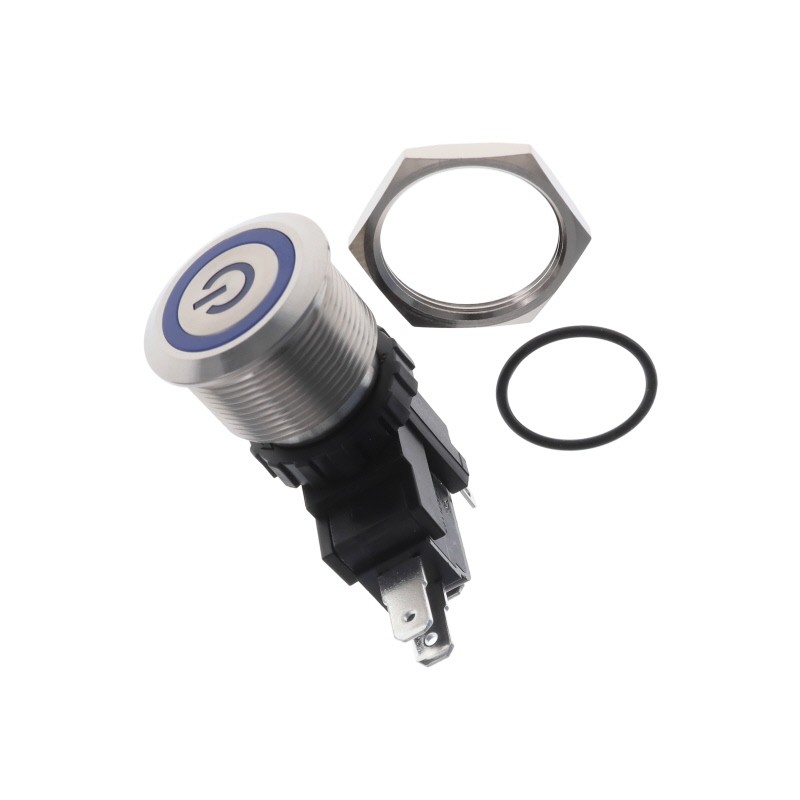 1 pcs : AVH22LSSFE17241604 - SWITCH PUSHBUTTON SPDT 16A 125V