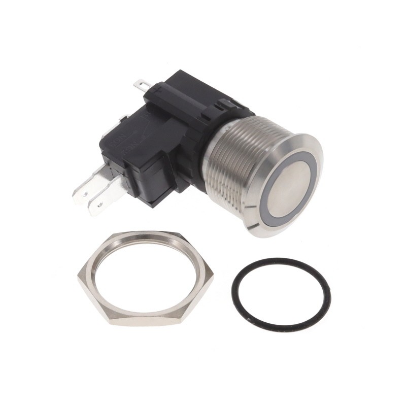 1 pcs : AVH22LSSFEA121604 - SWITCH PUSHBUTTON SPDT 16A 125V