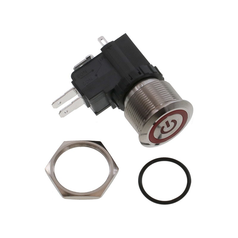 1 pcs : AVH22MSSFE13241604 - SWITCH PUSHBUTTON SPDT 16A 125V