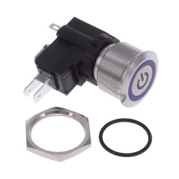 1 pcs : AVH22MSSFE17121604 - SWITCH PUSHBUTTON SPDT 16A 125V