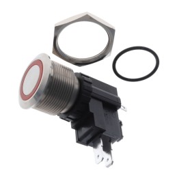 1 pcs : AVH22MSSFE3121604 - SWITCH PUSHBUTTON SPDT 16A 125V