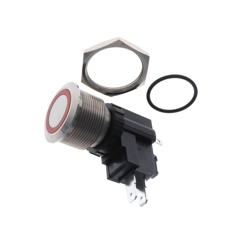 1 pcs : AVH22MSSFE3121604 - SWITCH PUSHBUTTON SPDT 16A 125V