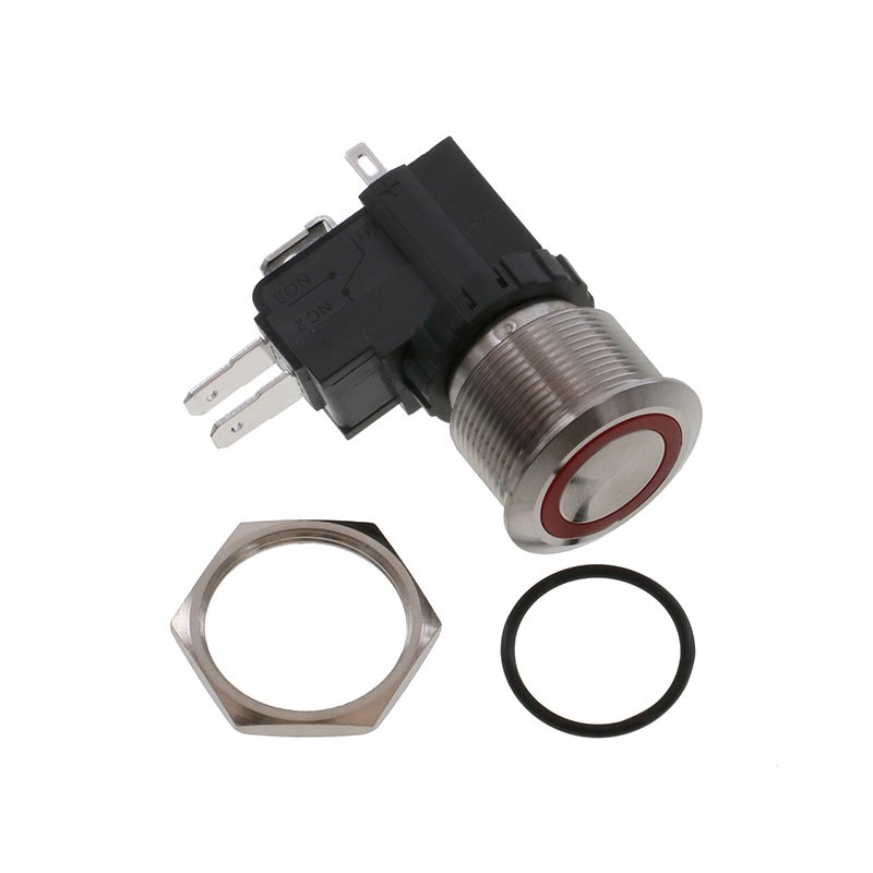 1 pcs : AVH22MSSFE3241604 - SWITCH PUSHBUTTON SPDT 16A 125V