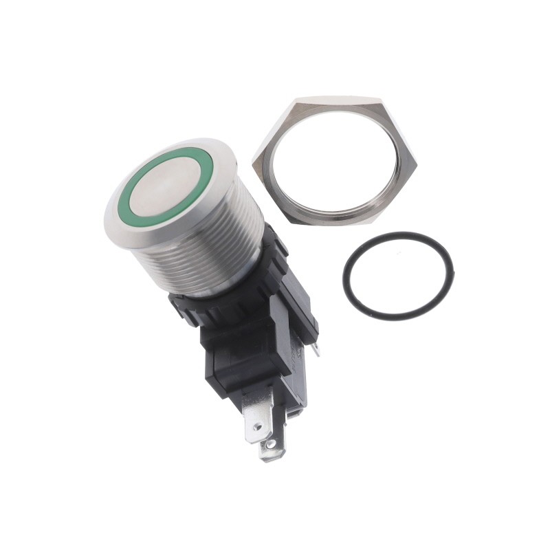 1 pcs : AVH22MSSFE6121604 - SWITCH PUSHBUTTON SPDT 16A 125V