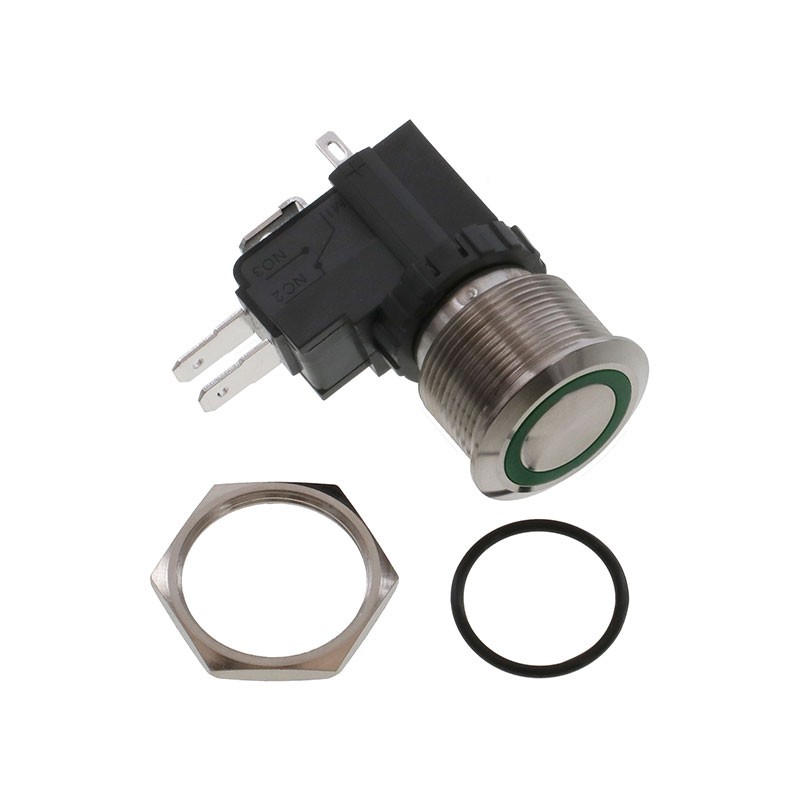 1 pcs : AVH22MSSFE6241604 - SWITCH PUSHBUTTON SPDT 16A 125V