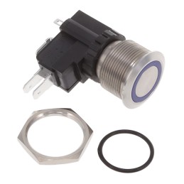 1 pcs : AVH22MSSFE7121604 - SWITCH PUSHBUTTON SPDT 16A 125V