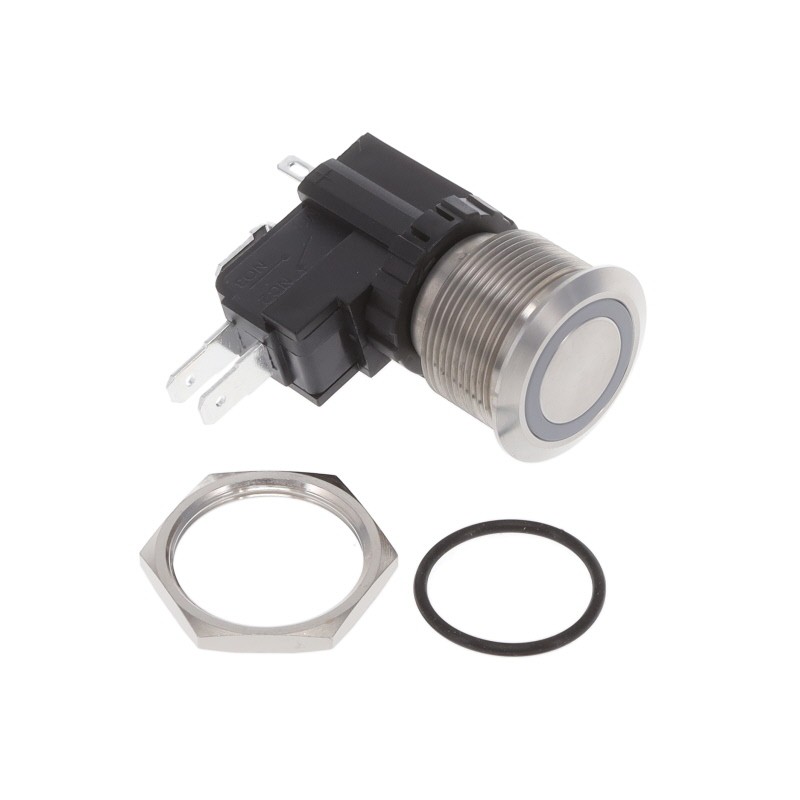 1 pcs : AVH22MSSFEA121604 - SWITCH PUSHBUTTON SPDT 16A 125V