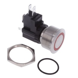 1 pcs : AVH25LSSFE3121604 - SWITCH PUSHBUTTON SPDT 16A 125V