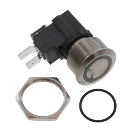 1 pcs : AVH25MSSFO002604 - SWITCH PUSHBUTTON SPDT 26A 125V