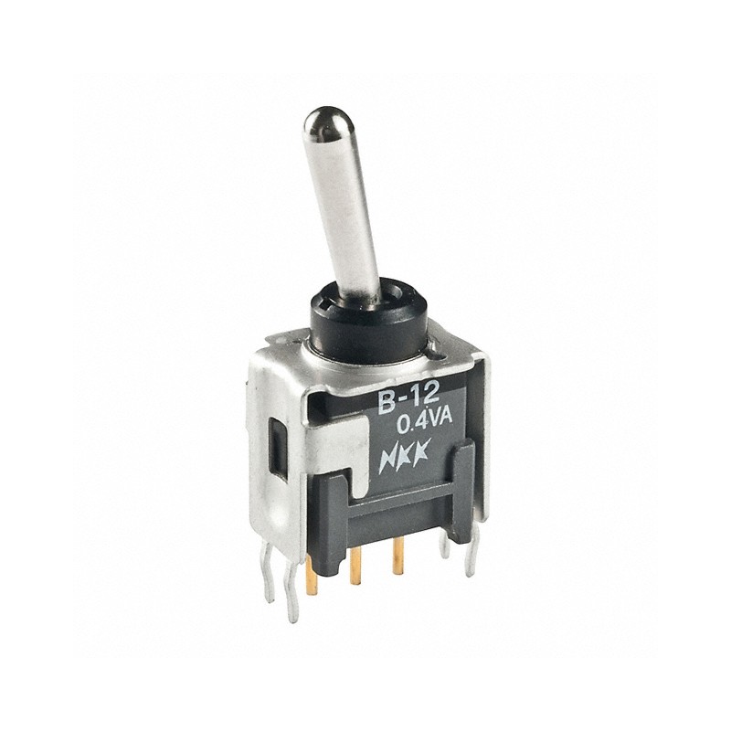 1 pcs : B12AB - SWITCH TOGGLE SPDT 0.4VA 28V