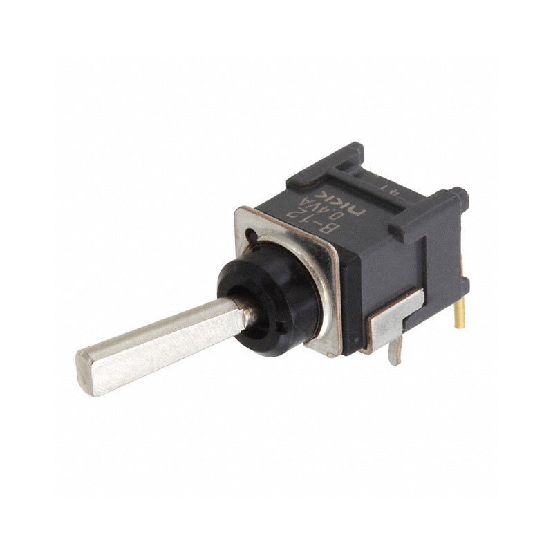 1 pcs : B12EH - SWITCH TOGGLE SPDT 0.4VA 28V