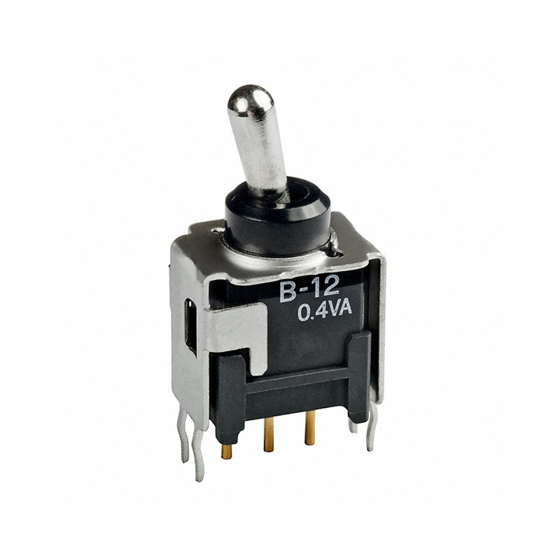 1 pcs : B12JB - SWITCH TOGGLE SPDT 0.4VA 28V