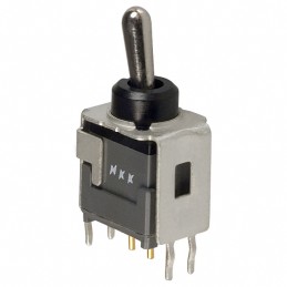 1 pcs : B12JB - SWITCH TOGGLE SPDT 0.4VA 28V