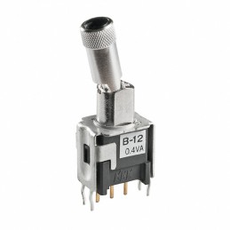 1 pcs : B12LB - SWITCH TOGGLE SPDT 0.4VA 28V