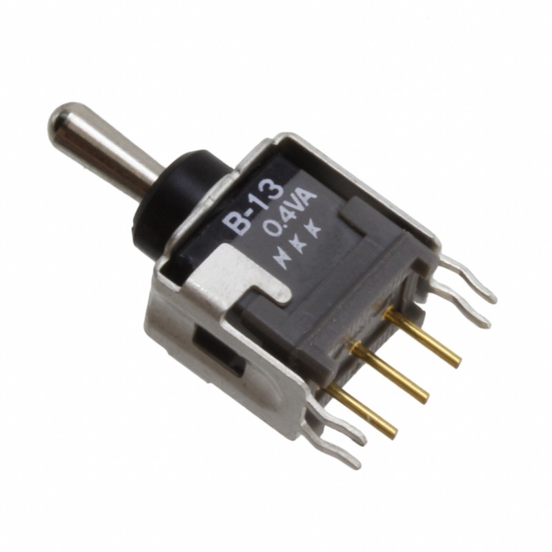 1 pcs : B13JB - SWITCH TOGGLE SPDT 0.4VA 28V