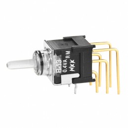 1 pcs : B13JJVCF - SWITCH TOGGLE SPDT 0.4VA 28V
