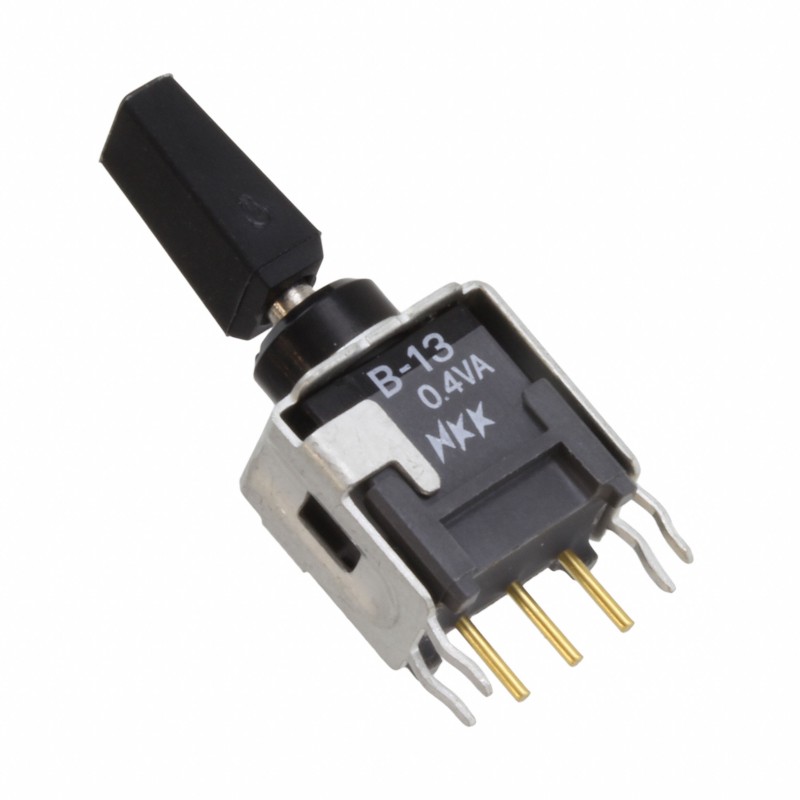 1 pcs : B13KB-AA - SWITCH TOGGLE SPDT 0.4VA 28V