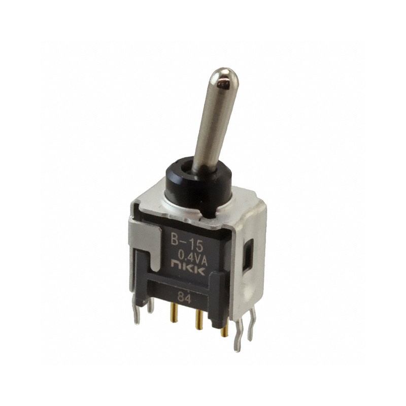 1 pcs : B15AB - SWITCH TOGGLE SPDT 0.4VA 28V