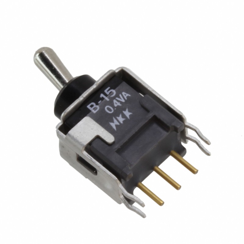 1 pcs : B15JB - SWITCH TOGGLE SPDT 0.4VA 28V