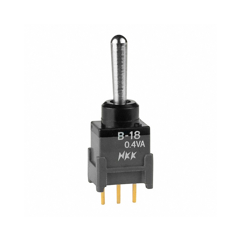 1 pcs : B18AP - SWITCH TOGGLE SPDT 0.4VA 28V