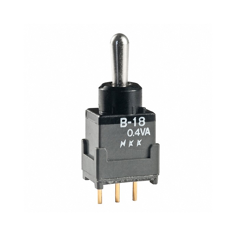 1 pcs : B18JP - SWITCH TOGGLE SPDT 0.4VA 28V
