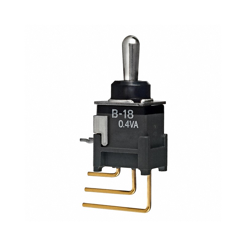 1 pcs : B18JV - SWITCH TOGGLE SPDT 0.4VA 28V