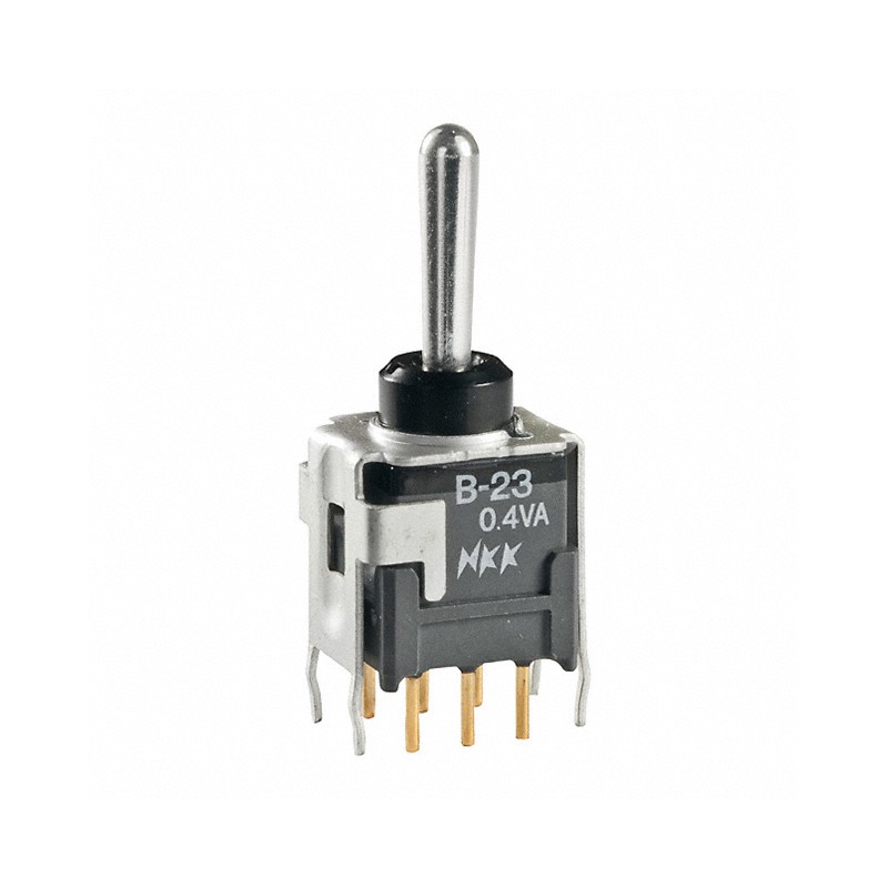 1 pcs : B23AB - SWITCH TOGGLE DPDT 0.4VA 28V