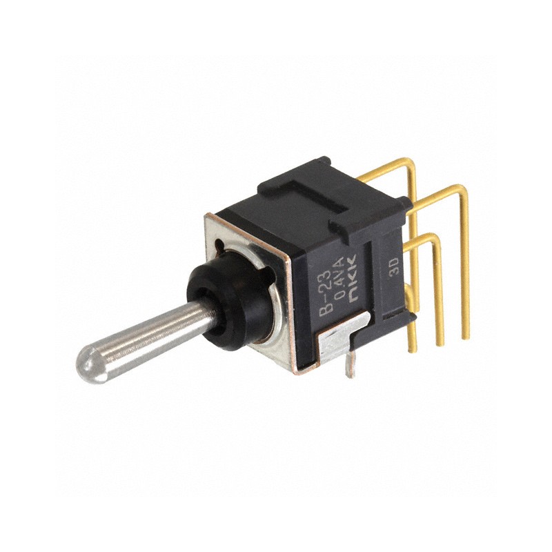 1 pcs : B23AV - SWITCH TOGGLE DPDT 0.4VA 28V