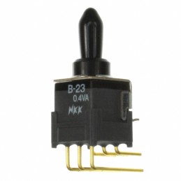 1 pcs : B23JH-GA - SWITCH TOGGLE DPDT 0.4VA 28V
