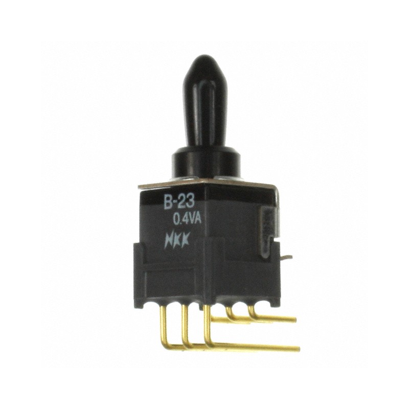1 pcs : B23JH-GA - SWITCH TOGGLE DPDT 0.4VA 28V